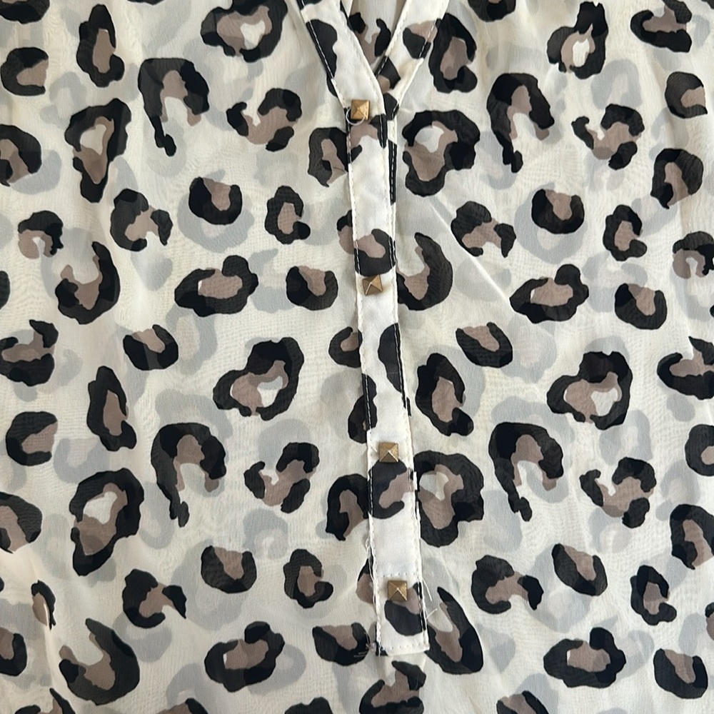 Leopard blouse - Picture 3 of 3